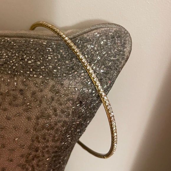 Pretty gold and silver headband - Picture 3 of 8